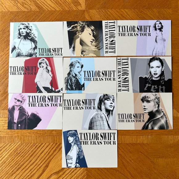 Taylor Swift The Eras Tour Postcard Set - Picture 1 of 2
